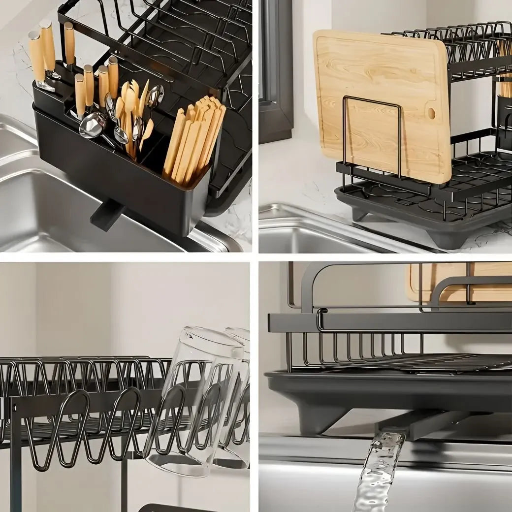 Escurridor de platos 2 niveles