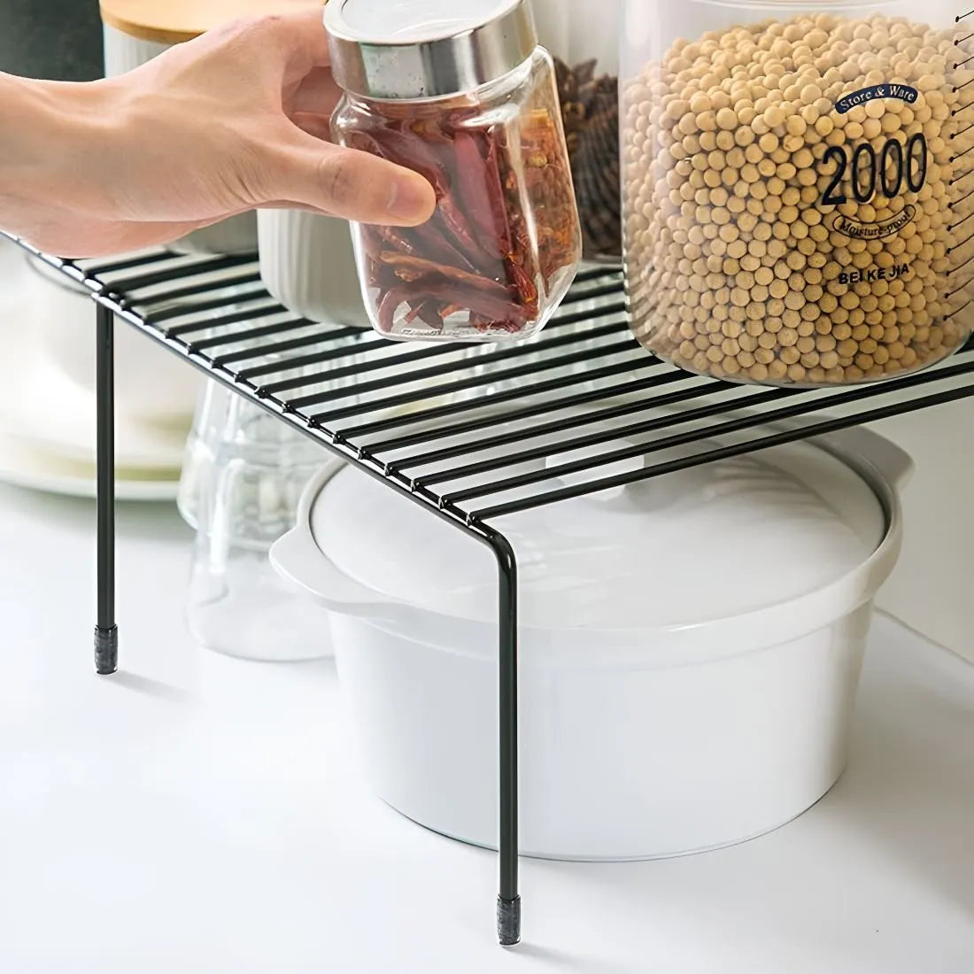 Estante organizador extensible