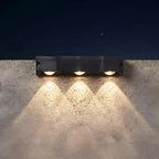 Foco de luz solar RGB LED de pared