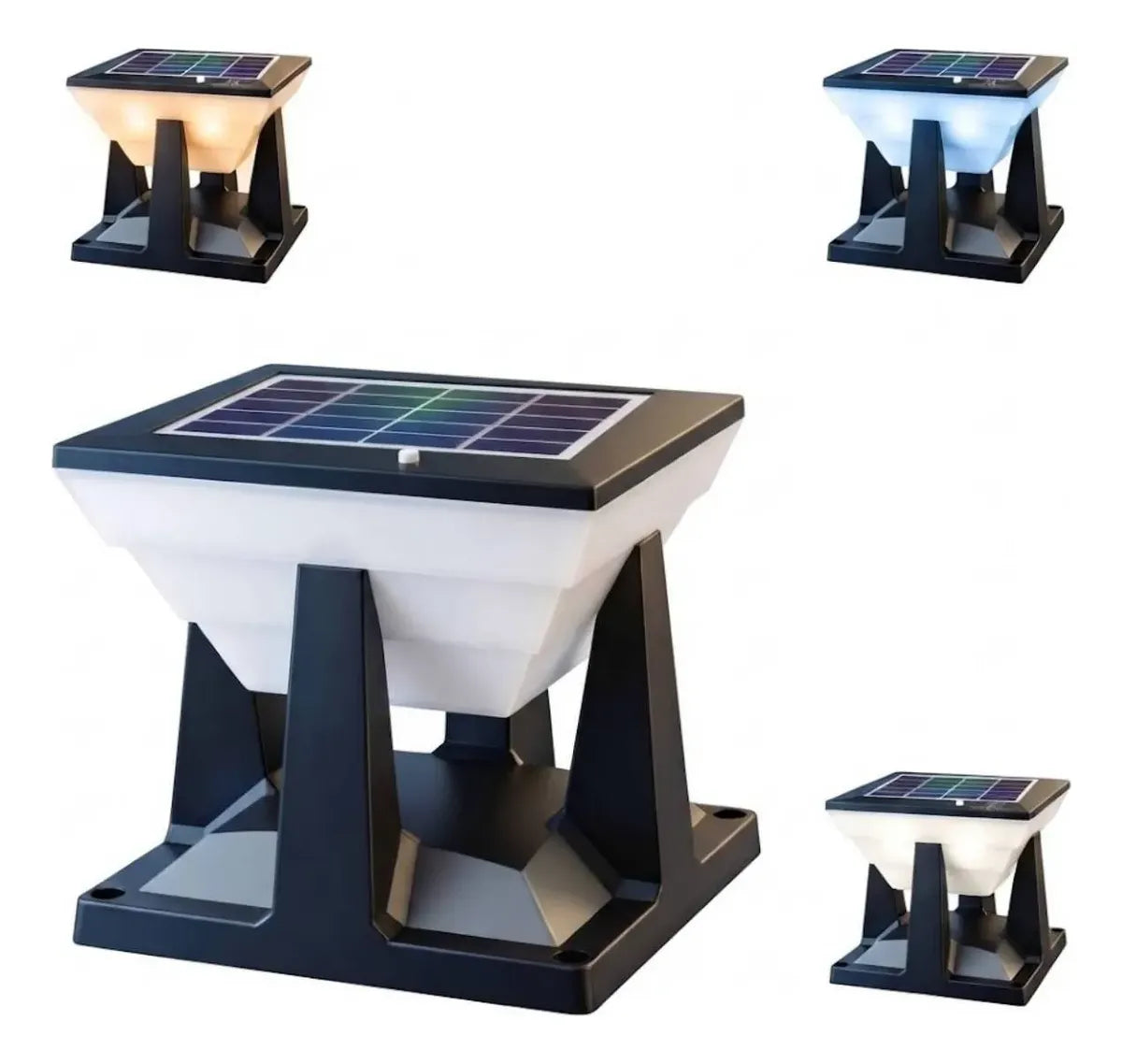 Foco LED solar para exteriores