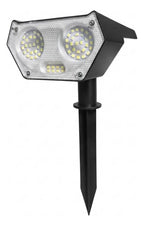 Foco luz solar LED de estaca