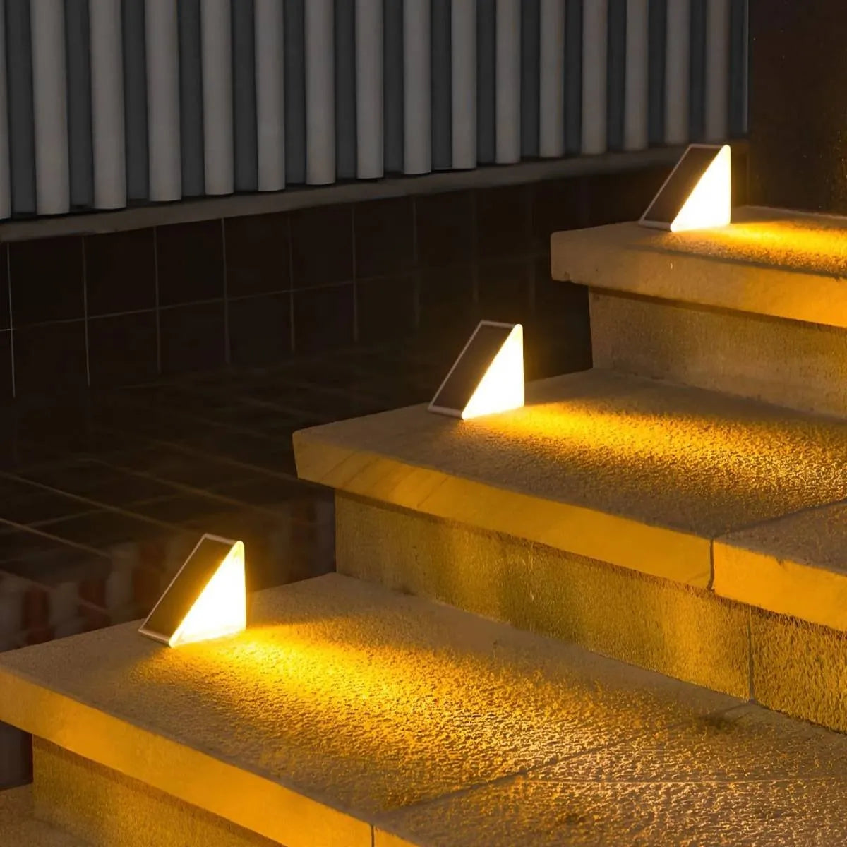 Foco solar LED colores RGB para exterior