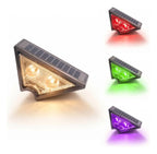 Foco solar LED colores RGB para exterior