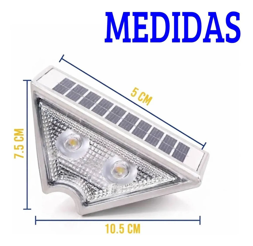 Foco solar LED colores RGB para exterior