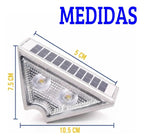 Foco solar LED colores RGB para exterior
