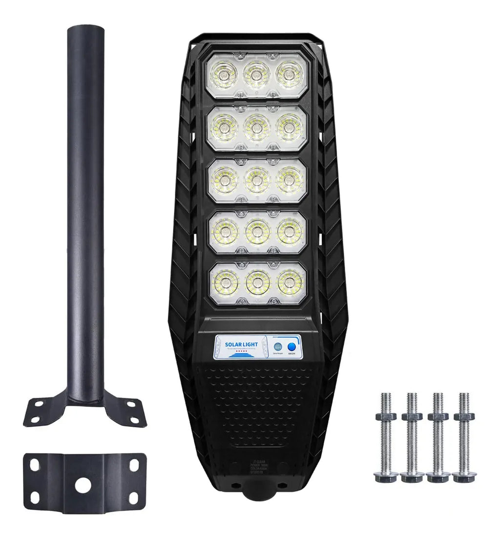Foco LED con panel solar y control remoto