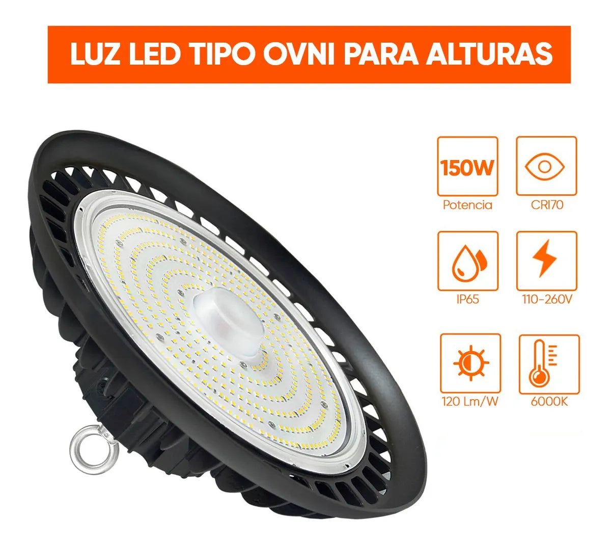Foco LED para techo de 100W