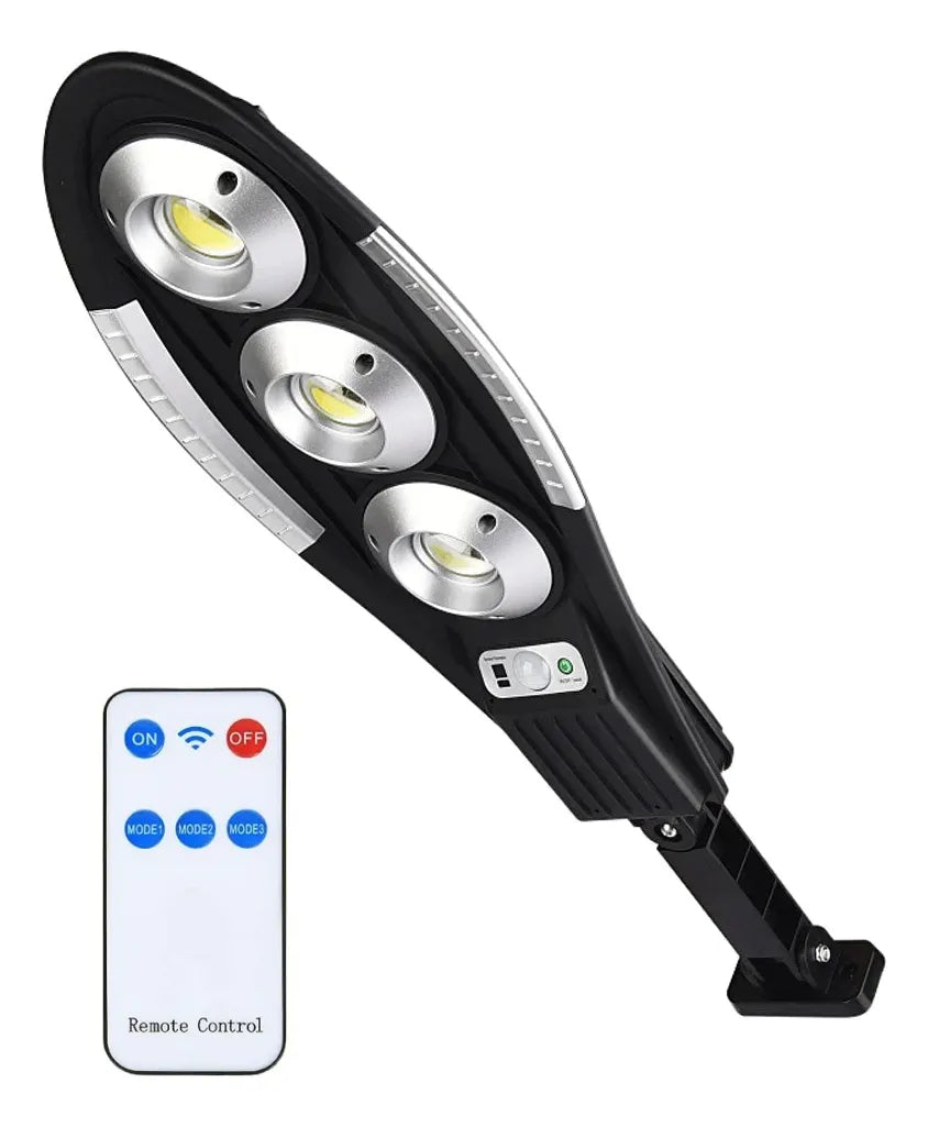 Foco 150W con panel solar y control remoto
