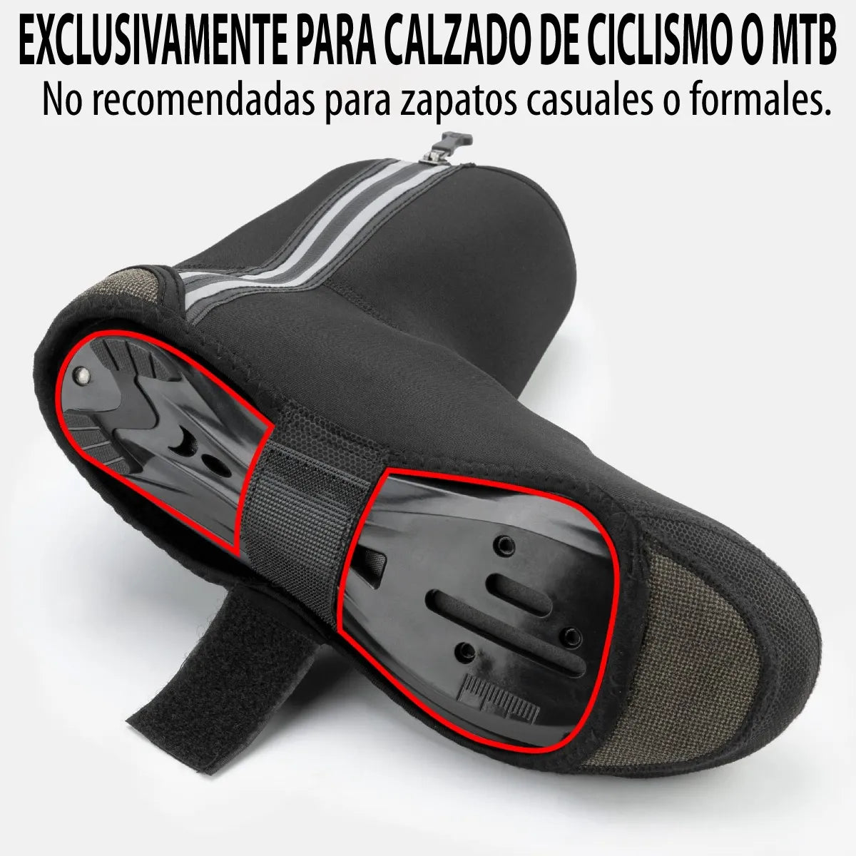 Cubre zapatillas de ciclismo térmicas