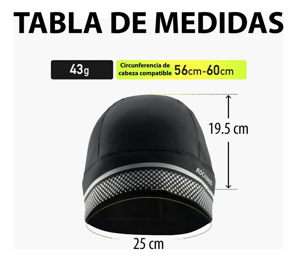 Gorro Térmico Para Invierno Casco