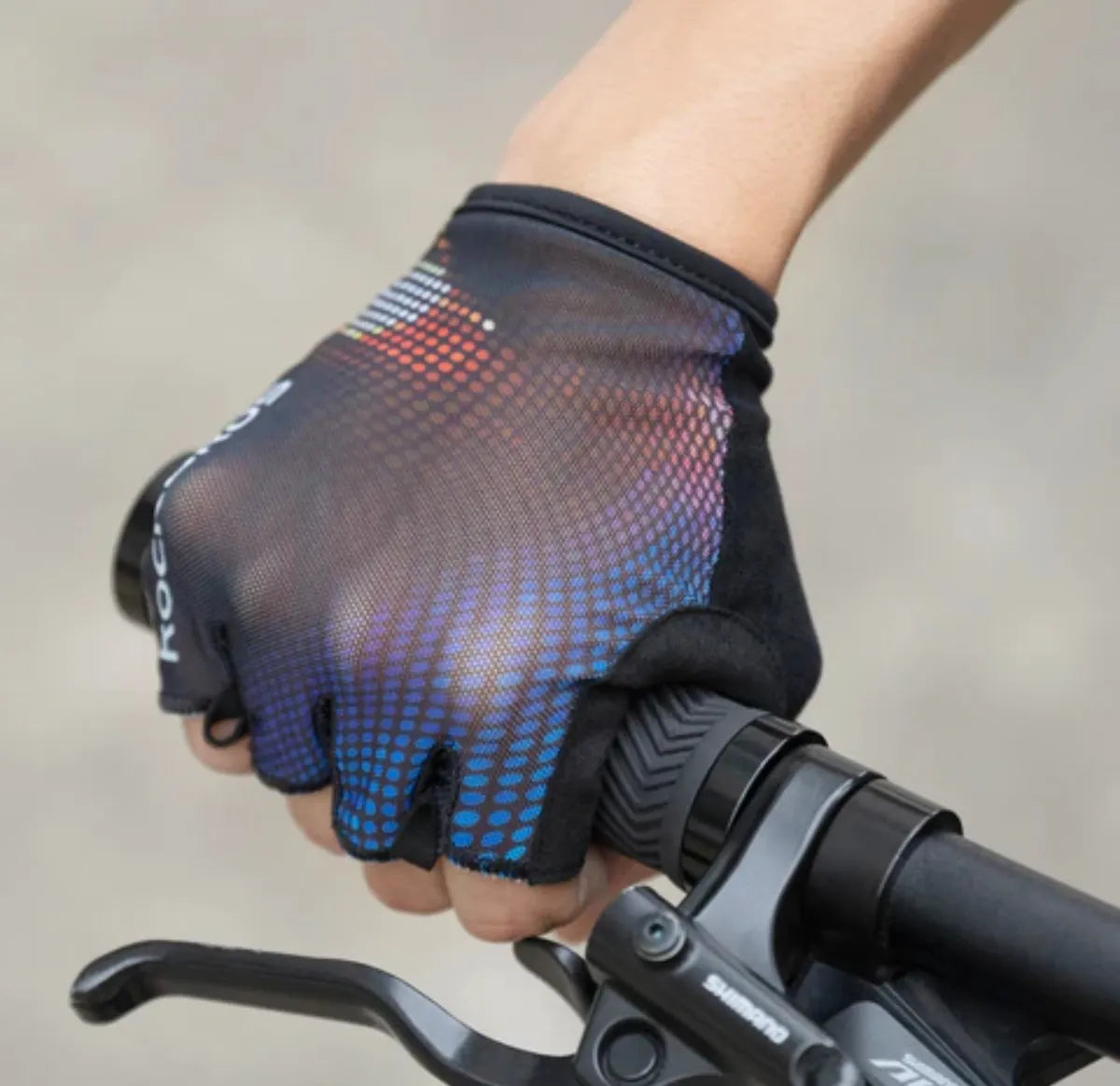 Guantes Ciclismo De Medio Dedo Con Gel Acolchado