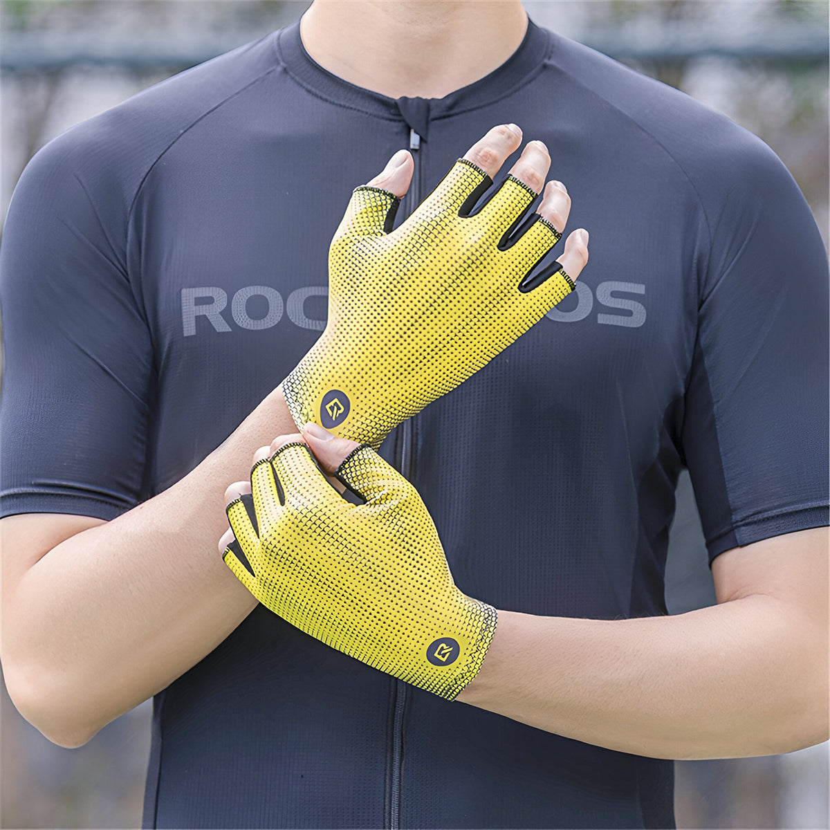 Guantes deportivos de medio dedo