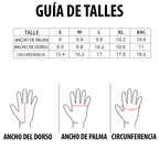 Guantes deportivos de medio dedo