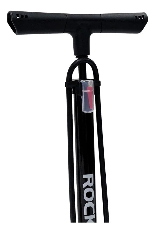 Inflador De Pie De 160 Psi Con Manómetro Bi Válvula
