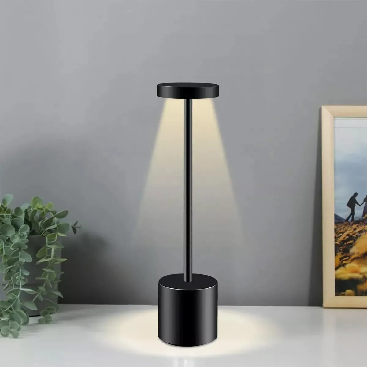 Lampara Para Escritorio Led Regulable Al Tacto Inalambrica