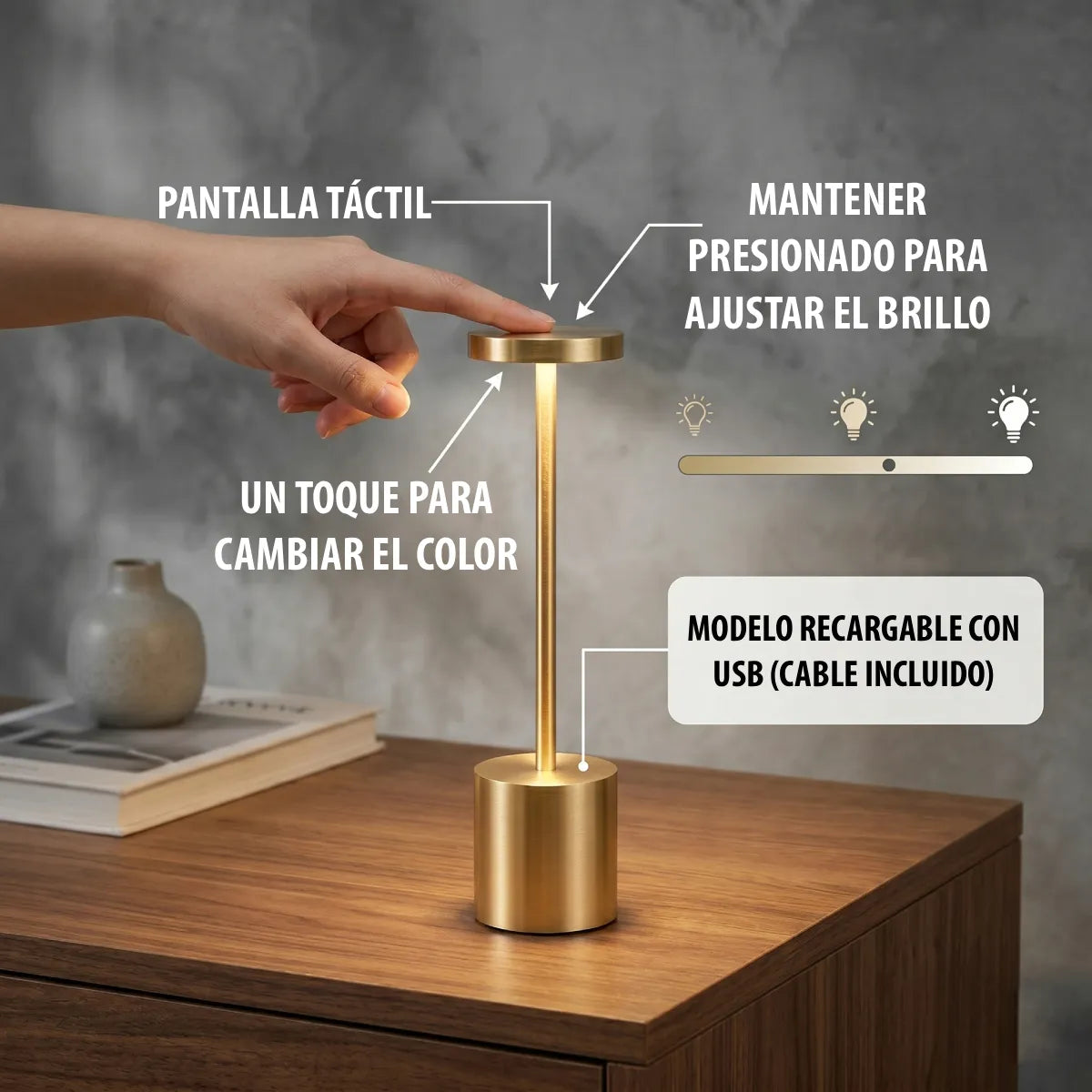 Lámpara LED inalámbrica