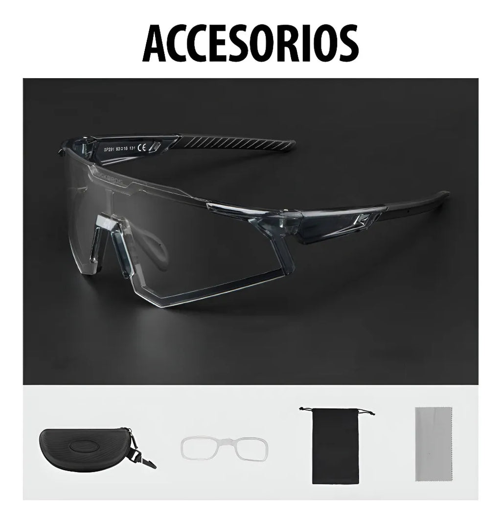 Lentes deportivos fotocromáticos