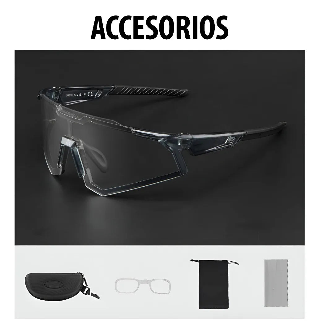 Lentes deportivos fotocromáticos