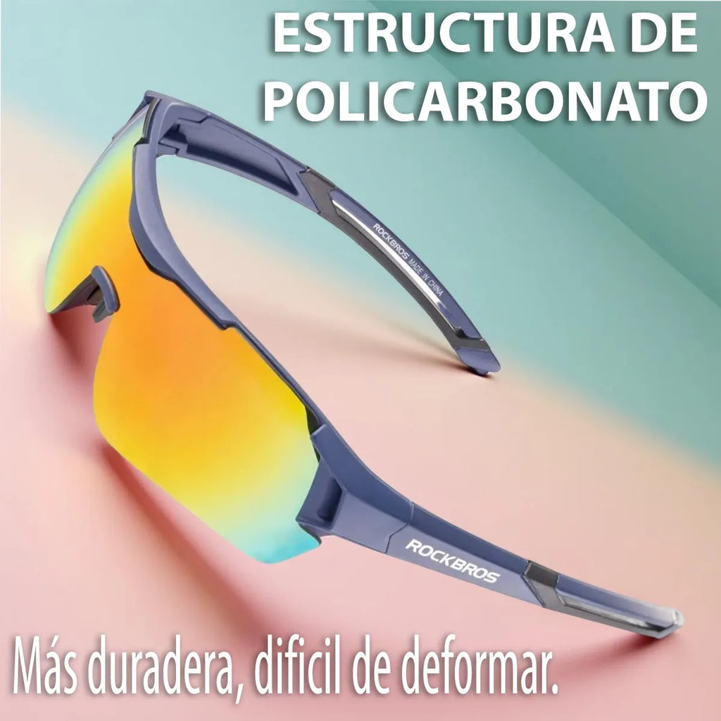 Lentes deportivos con micas intercambiables