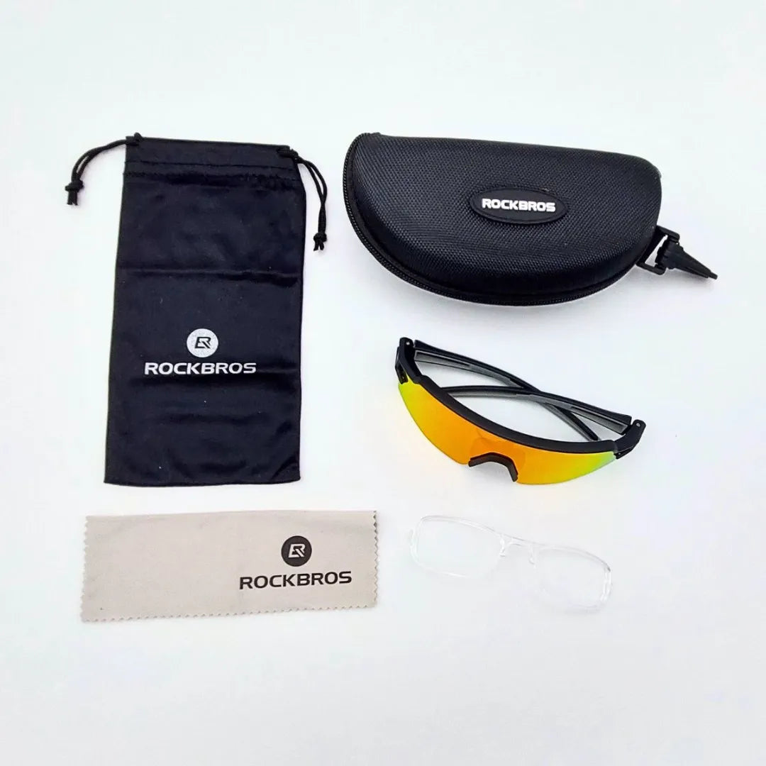 Lentes deportivos polarizados con protección UV