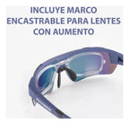 Lentes deportivos con micas intercambiables