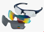 Lentes deportivos con micas intercambiables