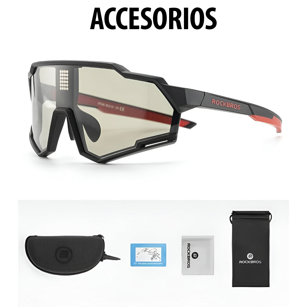 Lentes deportivos fotocromáticos UV400