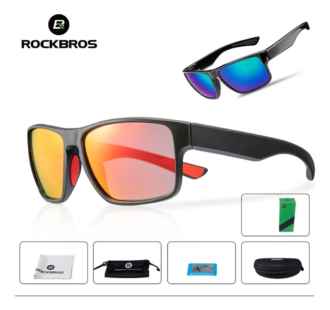 Lentes deportivos polarizados con protección UV 400