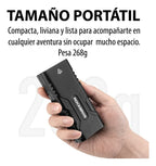 Luz para bicicleta recargable