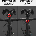 Luz posterior para bicicleta con sensor de frenado