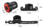 Luz posterior para bicicleta con sensor de frenado