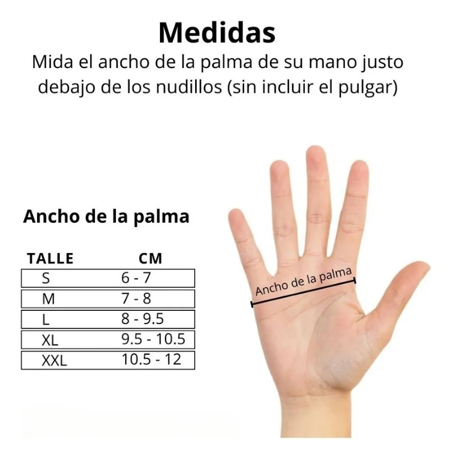 Guantes ciclismo de medio dedo acolchados