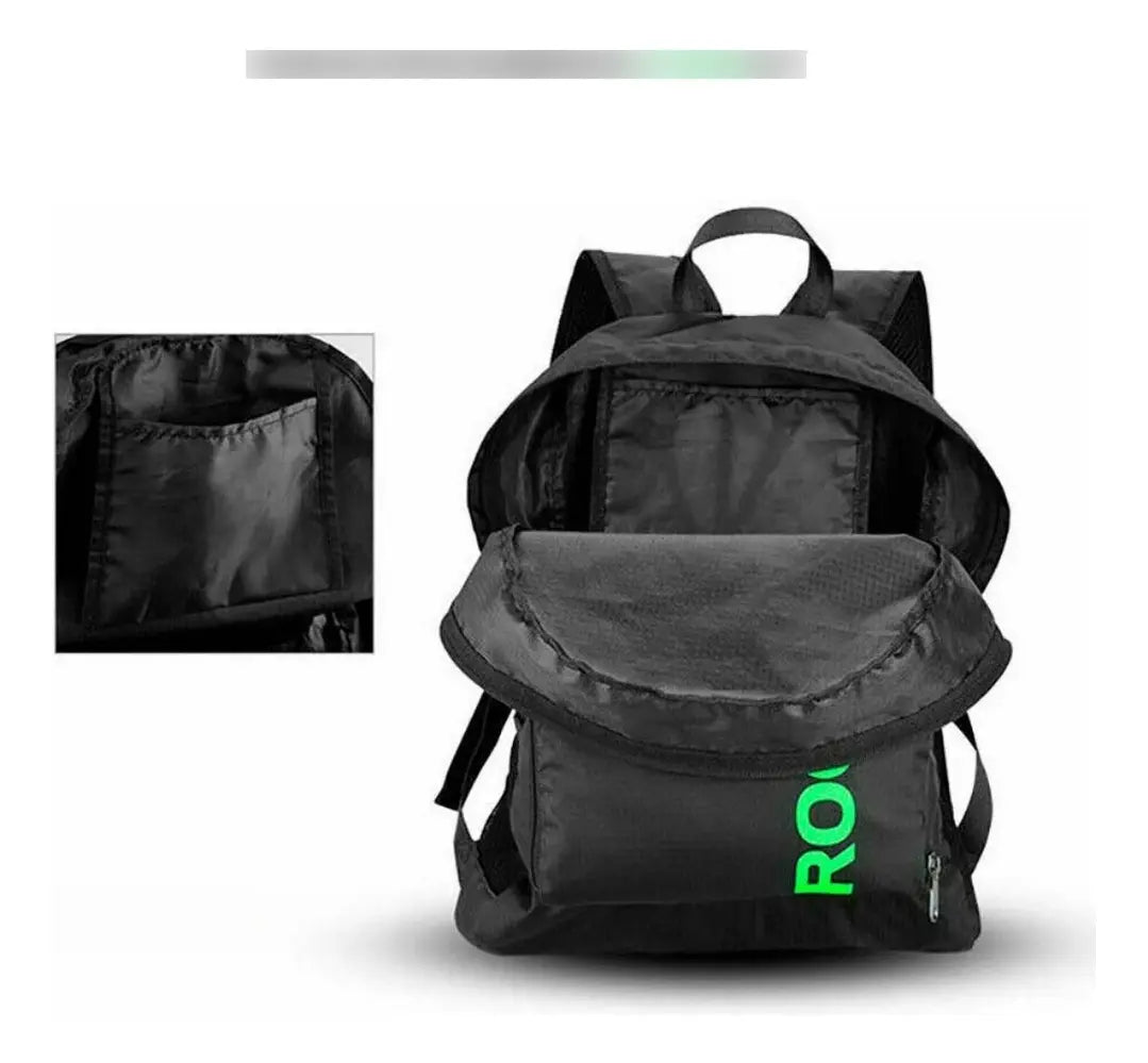 Mochila enrollable a prueba de agua