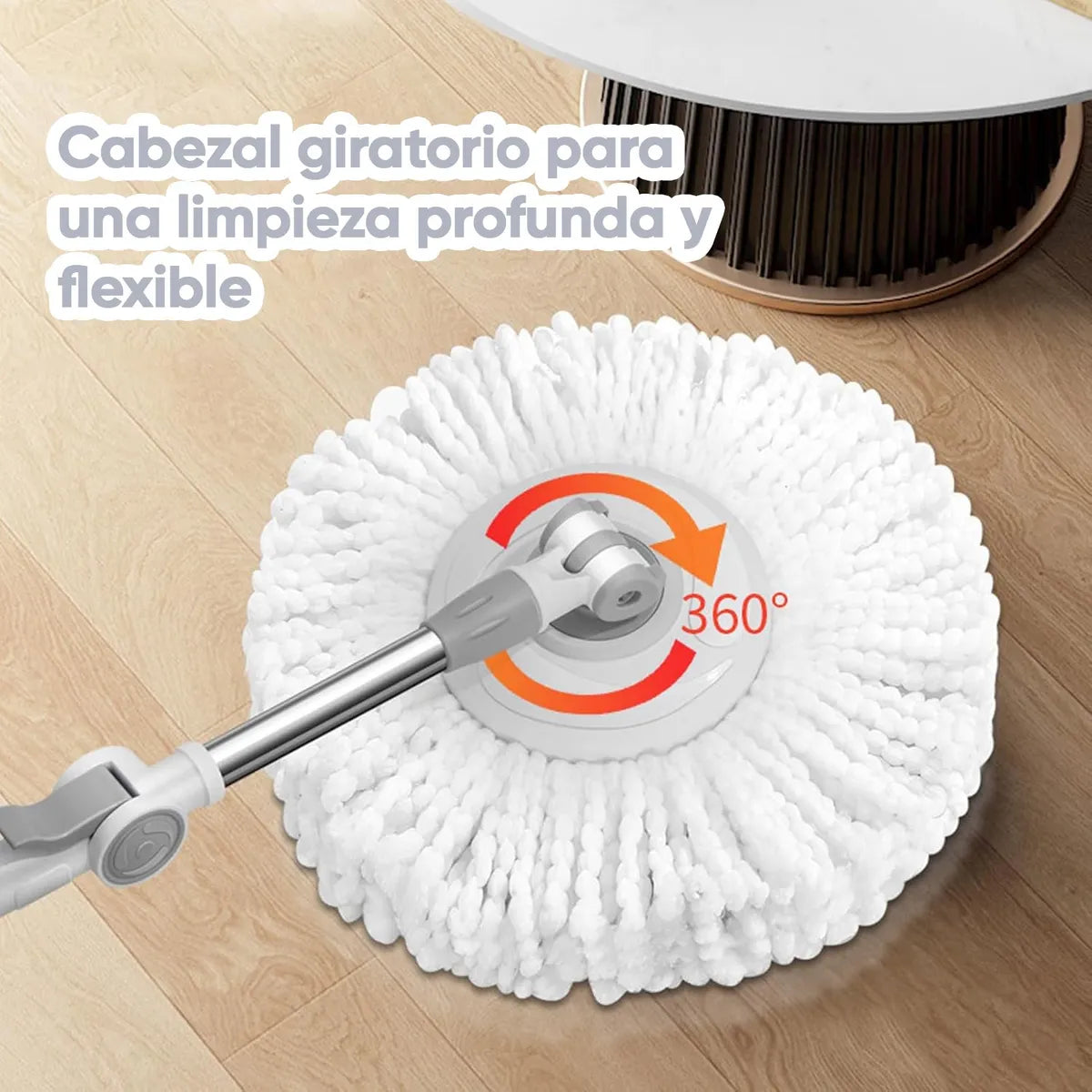 Mopa giratoria con escurridor