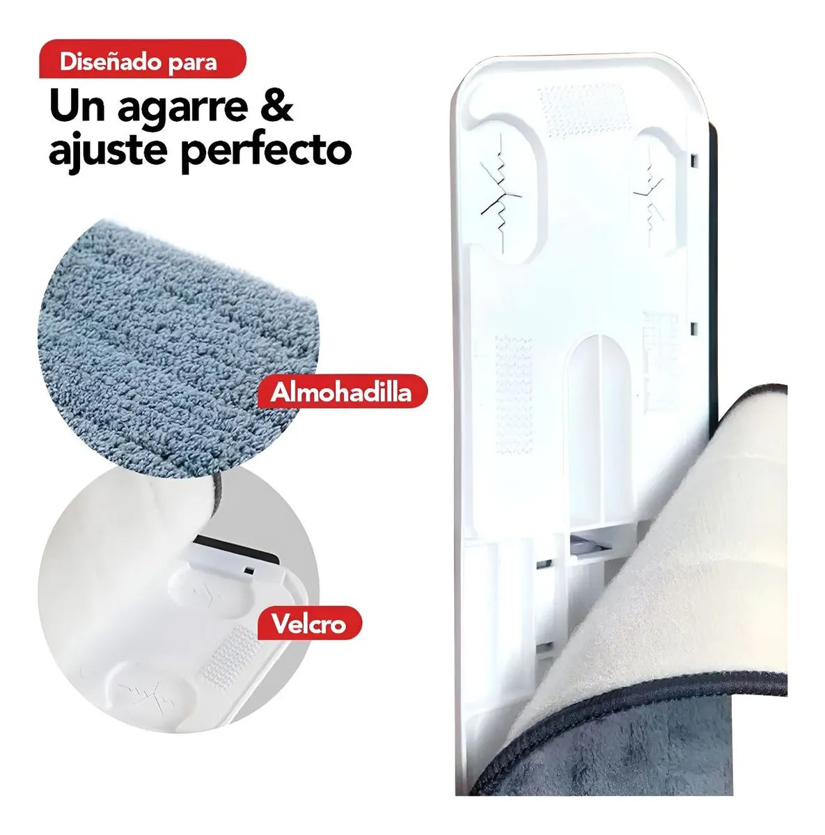 Mopa plana con spray