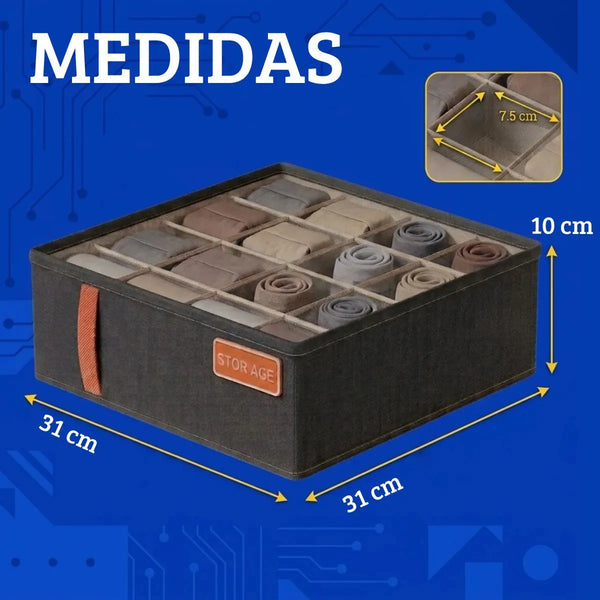 Organizador multiusos con 16 divisiones