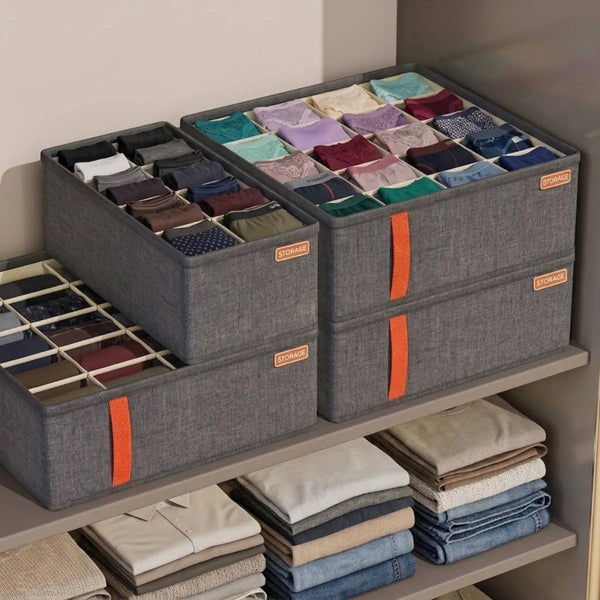 Organizador multiusos de tela con 8 divisiones