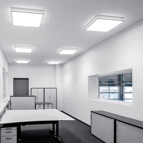 Panel Plafon Led Con Marco 60 X 60 Cm 68 W Techo Cuadrado