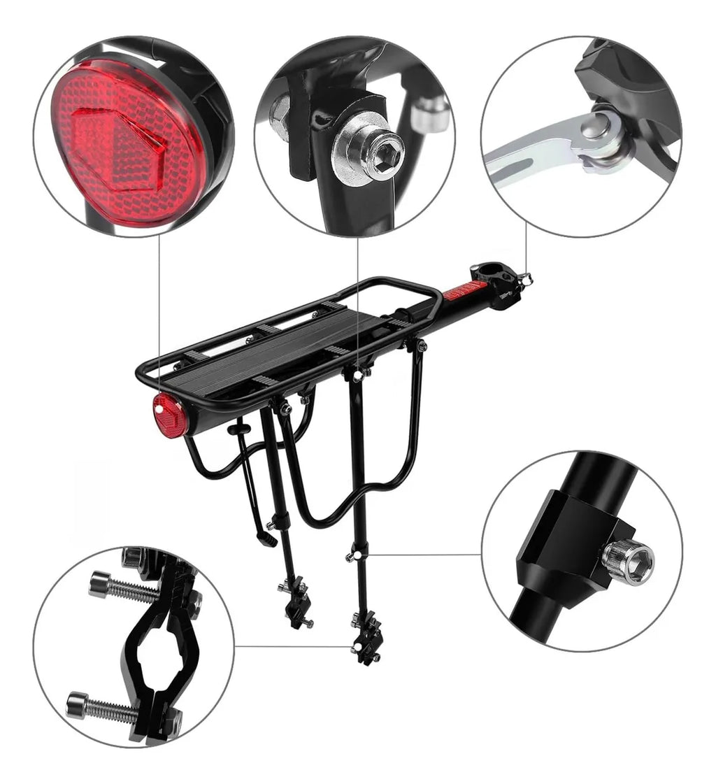 Parrilla Trasera Para Bicicletas Rodados 20 A 29 Reforzada