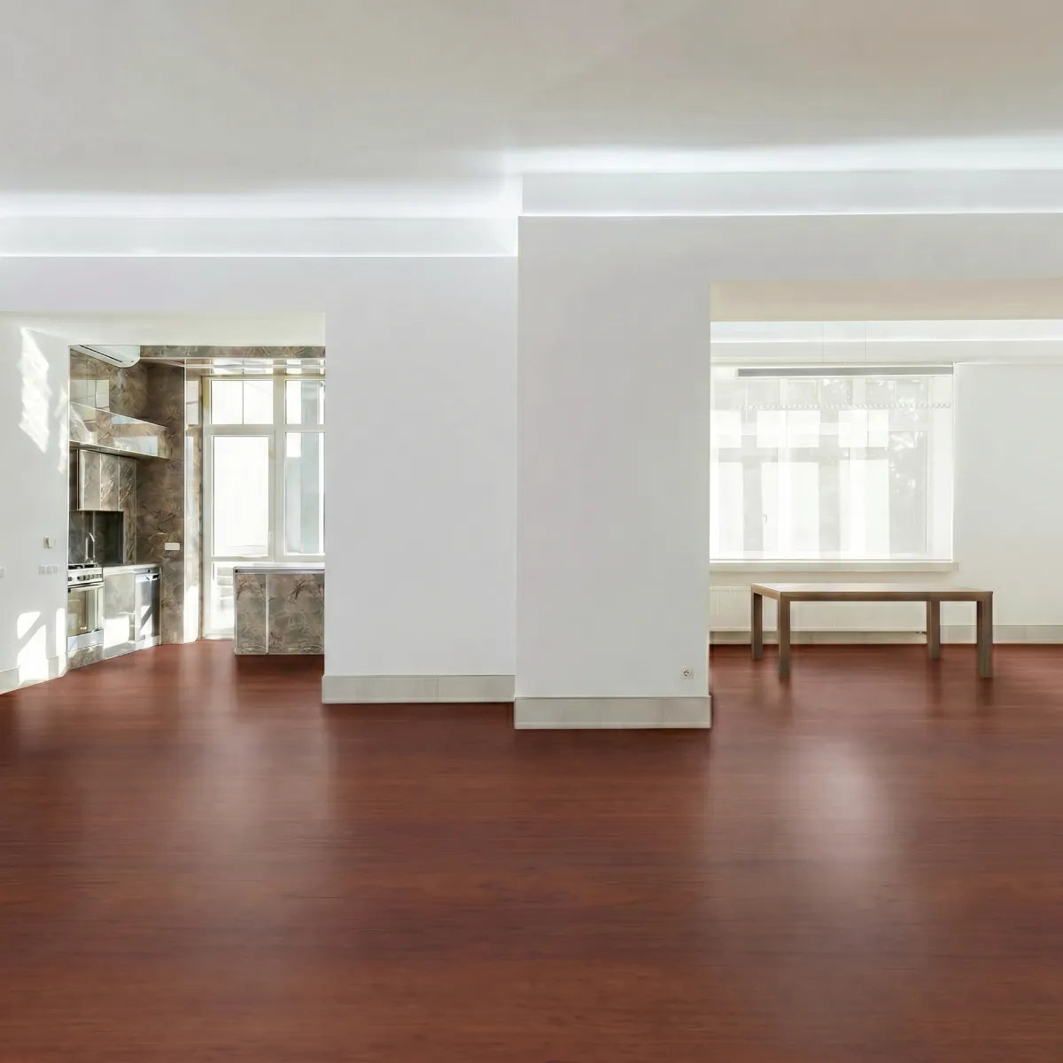Piso vinílico rollo autoadhesivo tipo madera
