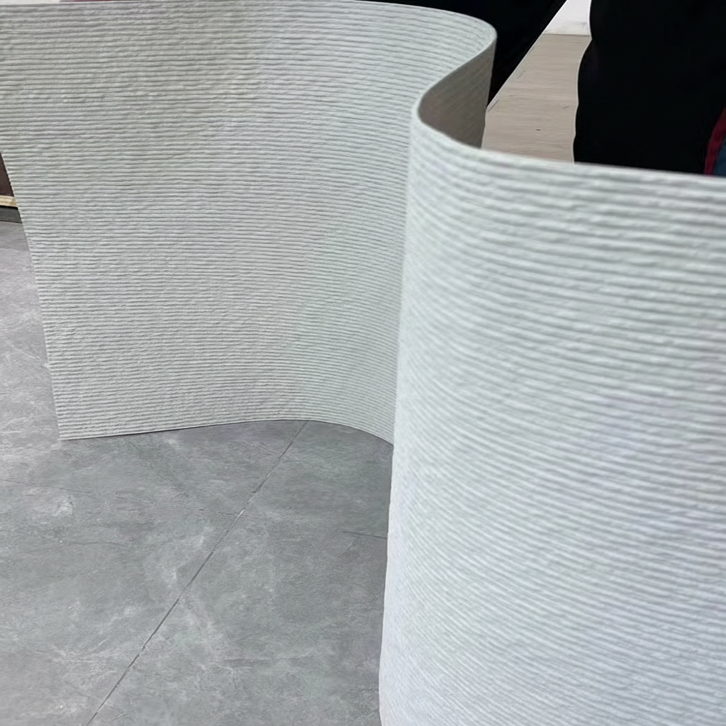 Placa adhesiva con textura 3D en rollo