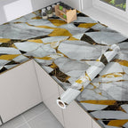 Placa Adhesiva Pared Simil Marmol En Rollo De 120 X 3 Metros