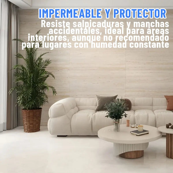 Placa Autoadhesiva Pared Textura Revestimiento 120x60 Ql ®