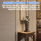 Placa Autoadhesiva Pared Textura Revestimiento 120x60 Ql ®