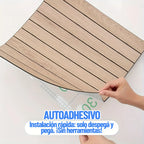 Placa Autoadhesiva Revestimiento Símil Wpc