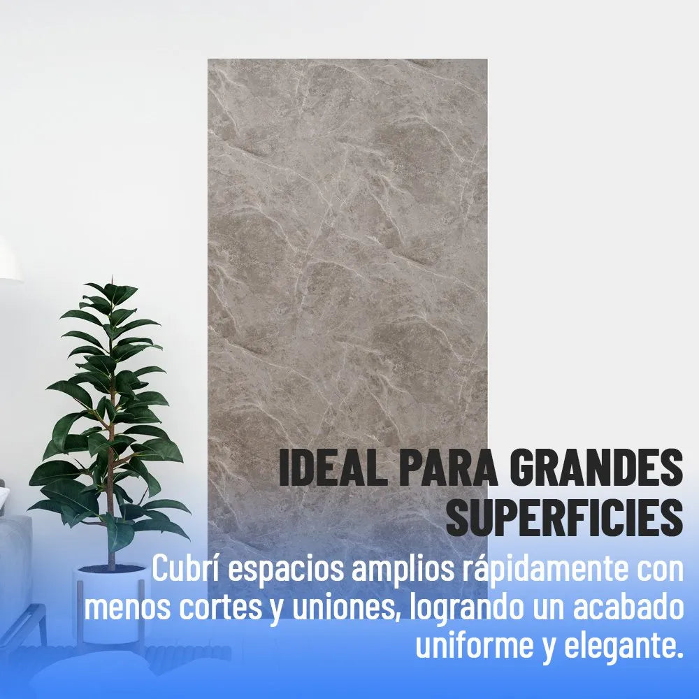 Placa Pvc Símil Mármol