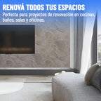 Placa Pvc Símil Mármol