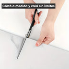 Placa revestimiento adhesivo símil mármol