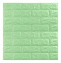 Placa Revestimiento Pared Autoadhesiva Ladrillo 70x77cm Ql