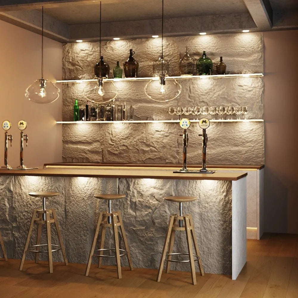 Placa Revestimiento Pared Interior Decoracion Simil Piedra